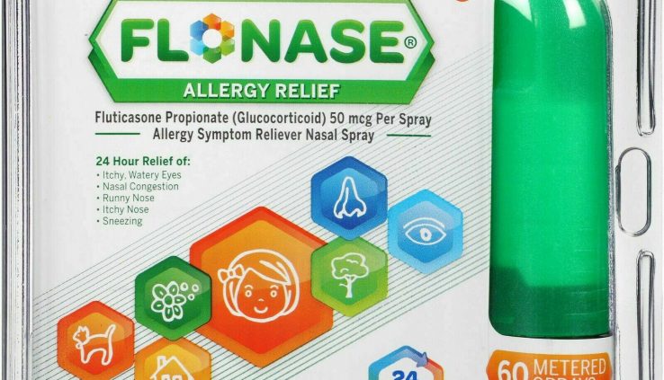 Flonase Hypersensitive response Relief Nasal Spray 60 120 144 Metered Sprays Grownup Youngsters