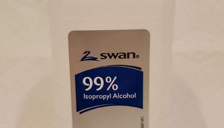 SWAN 99% ISOPROPYL RUBBING ALCOHOL 16 FL OZ 473 ML (PINT)