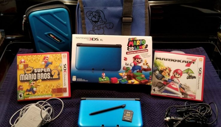 Nintendo 3DS XL Console Bundle w/Expansive Mario 3D Land + MORE!!! WOW!!!