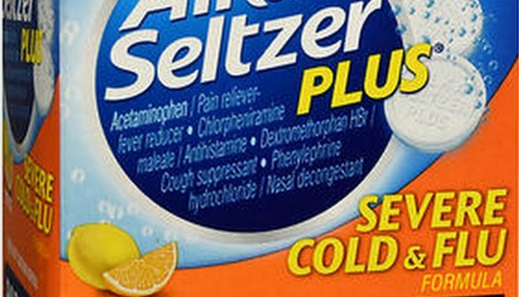 Alka-Seltzer Plus  SEVERE COLD & FLU Formula Citrus 20 Effervescent Tabs