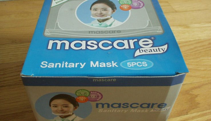 Mascare Clear Sanitary Conceal 5pcs/box