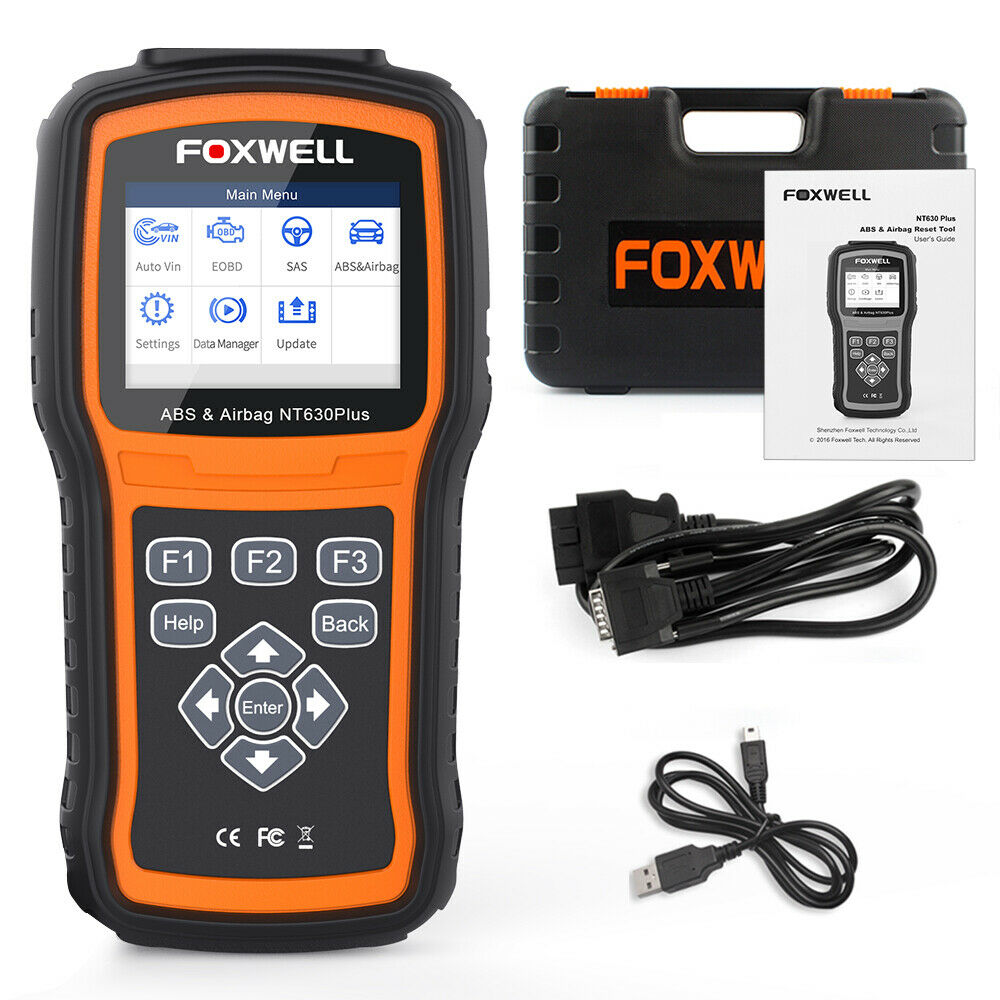 Foxwell NT630 plus ABS Bleeding SRS SAS OBD2 Code Reader Diagnostic