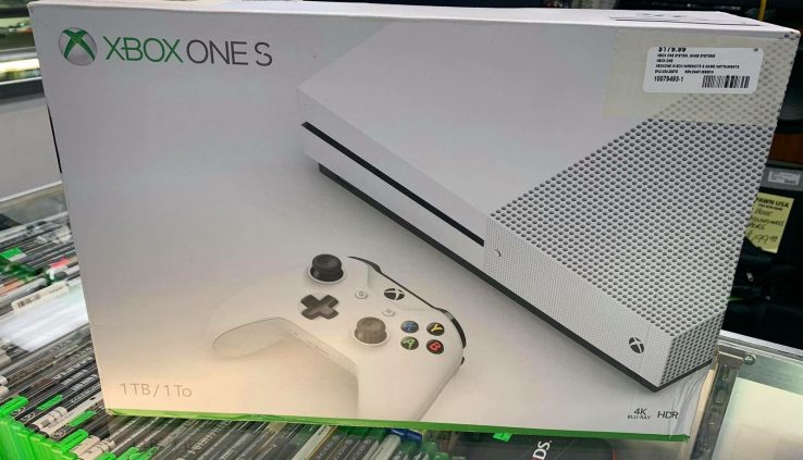 Microsoft – Xbox One S 1TB White.