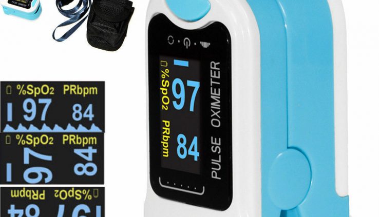 Finger Tip Pulse Oximeter SPO2 PR Meter Blood Oxygen Saturation Tester Song