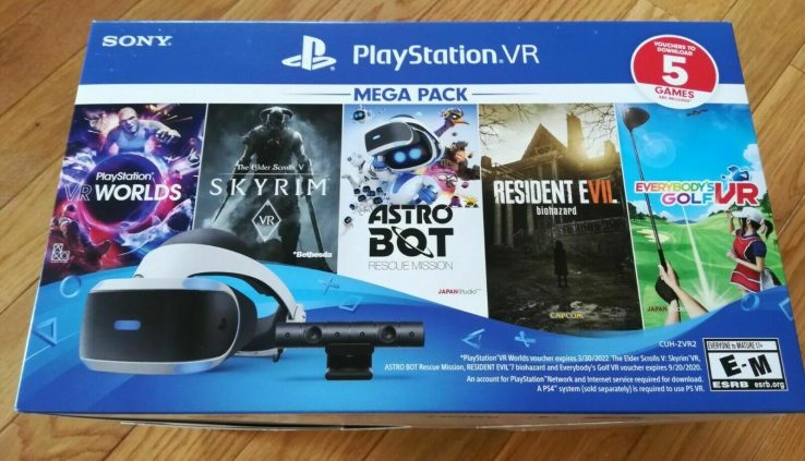 NEW PlayStation VR 5 Sport Mega Pack 2019 Holiday Bundle