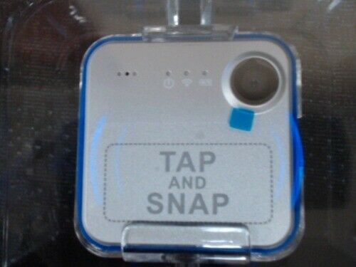 iON Digicam SnapCam Wearable HD Digicam with Wi-Fi and Bluetooth Ready Blue Silve