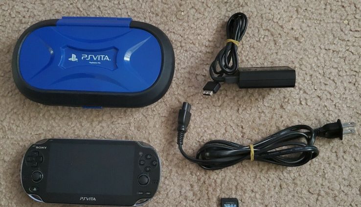 Sony PS Vita – PCH-2001 4GB Memory Card Dim Handheld Diagram + Security Case