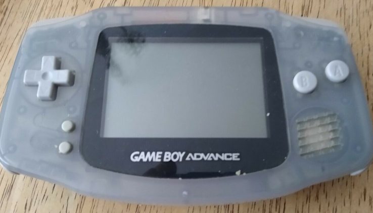 Nintendo Game Boy Advance Glacier Handheld System