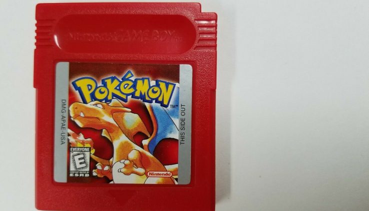 Pokemon Red (Legit) (Nintendo Sport Boy GB) Contacts Cleaned, Tested