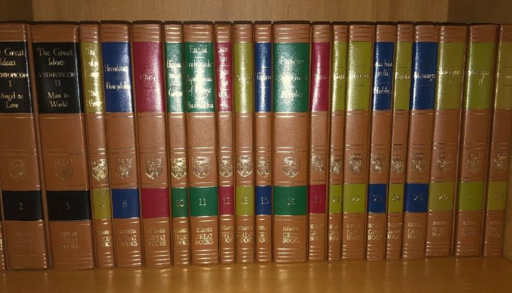 BRITANNICA Sizable Books Of The Western World 1952 SOLD INDIVIDUALLY 1984