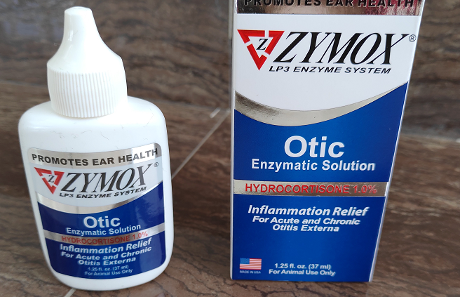 Zymox Otic 1.25OZ Enzymatic Solution Inflammation cleanser Ear Care For Pets