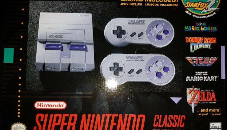 Dapper Nintendo SNES Traditional Edition Mini System Console |BRAND NEW SEALED