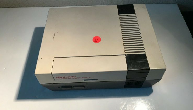 Customary Nintendo NES Device NES-001 Video Game Console finest