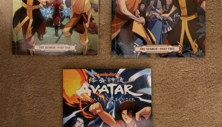 Avatar the Closing Airbender: The Search – Trilogy – Share 1, 2, 3 FREE SHIPPING