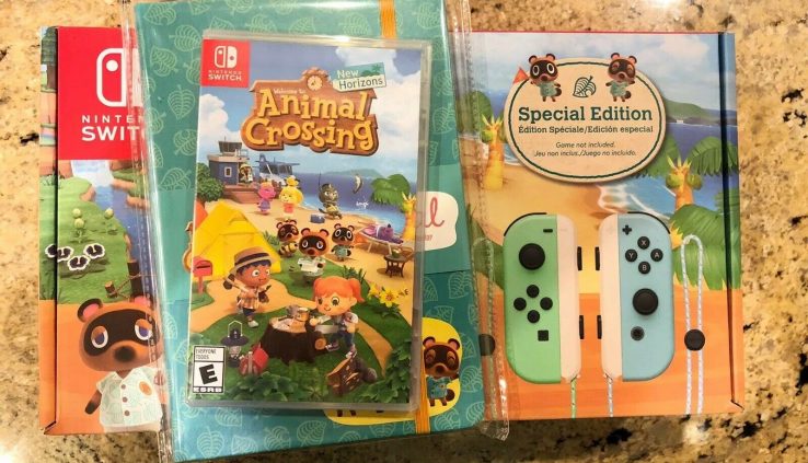 Nintendo Animal Crossing Swap Special Edition + GAME + JOURNAL QUICK SHIPPING