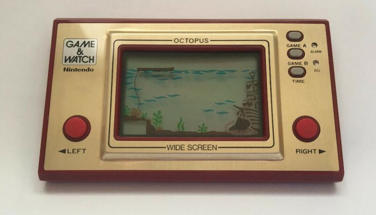 NINTENDO Sport & Gape Sport and Gape OCTOPUS 1981 Working NR MINT Usual Proprietor