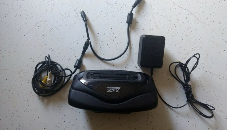 Sega Genesis 32X Console with cables