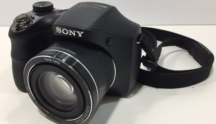 Sony Cyber-shot DSC-H300 20.1MP Digital Camera – Black