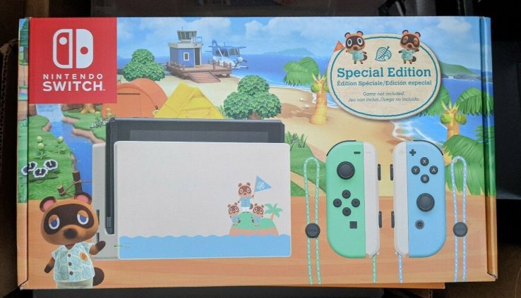 Nintendo Swap Animal Crossing Console Bundle Contemporary Horizons Edition IN HAND FS