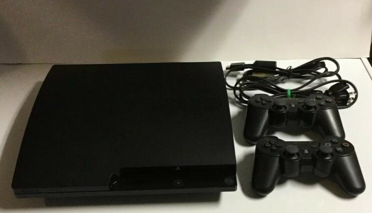 Sony Playstation3 Console with 2 Controllers CECH-3001A Game Console