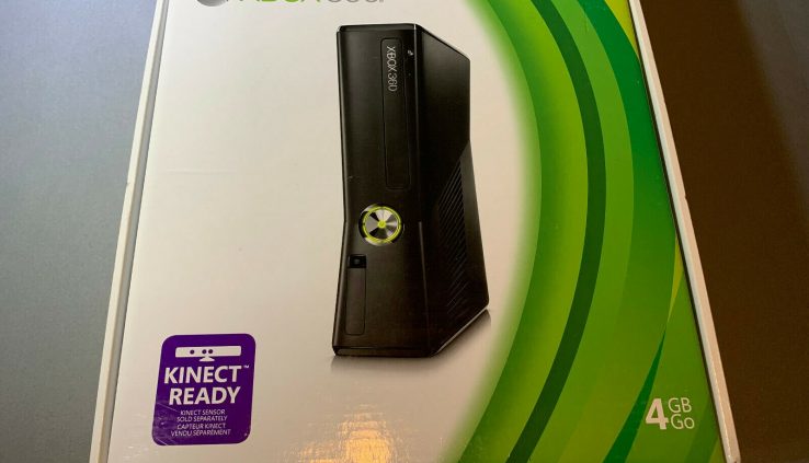 Microsoft Xbox 360 S 4GB Sad Sport Console Place New