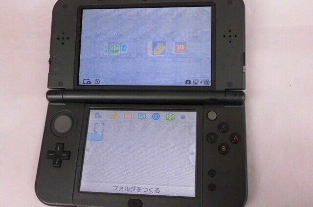 W6872 Nintendo Fresh 3DS LL XL console Metallic Shadowy Japan