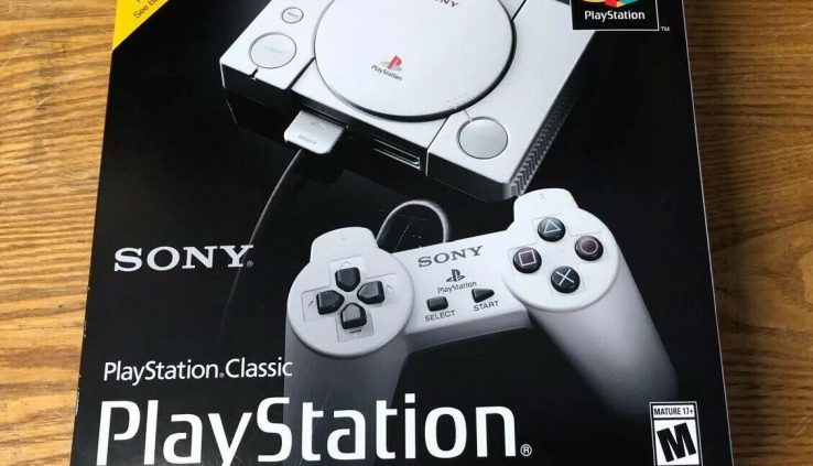🔥NEW SEALED🔥Sony PlayStation Classic Retro 1Console 20Games 2Controllers NEW!