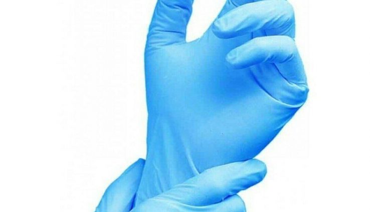 Top rate Nitrile Exam Gloves 100/Bx. Powder and Latex Free