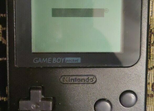 Nintendo Sport Boy Gameboy Pocket Gloomy Works Console GB MGB-001 Examined Working