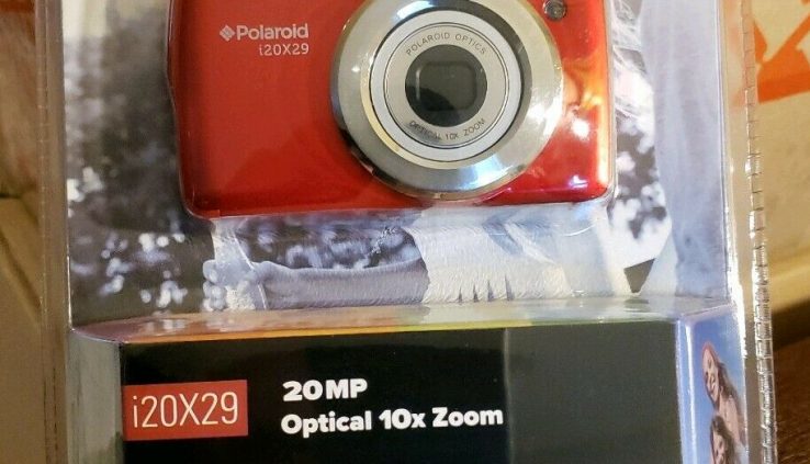 Polaroid i20X29-RED-WM 20MP/10x Optical Zoom Digicam *NEW & SEALED*