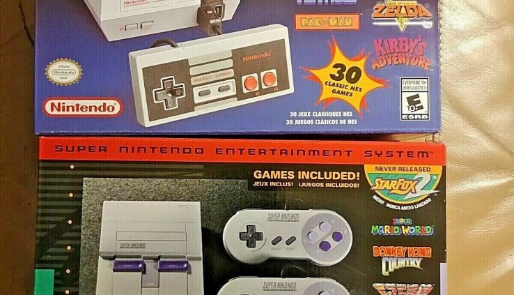 NES CLASSIC EDITION and SUPER NINTENDO CLASSIC EDITION