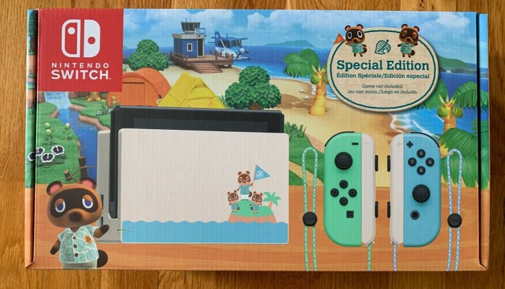 New Nintendo Switch HAC-001(-01) Animal Crossing: New Horizon Particular Version