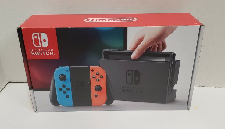 Nintendo Change Neon Crimson and Neon Blue Pleasure-Con Console