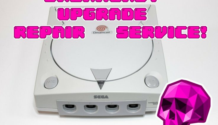 SEGA Dreamcast Refurbish / Upgrade Carrier! Noctua, BIOS, GDemu, Personalized LED