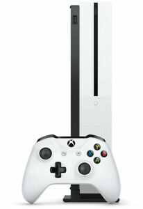 Microsoft Xbox One S 500GB White w/1 distant & vertical stand
