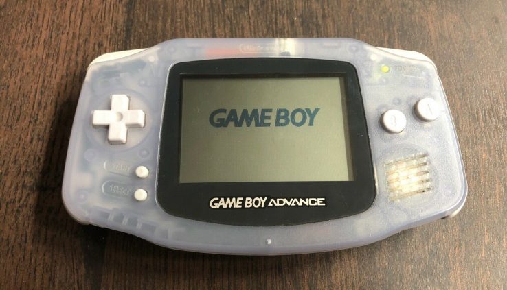 Nintendo Game Boy Attain Launch Model AGB-001- Tested – Battery Duvet Missing