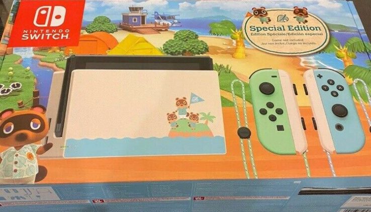 Nintendo Change Animal Crossing: Unusual Horizon Particular Model – 32GB – IN HAND