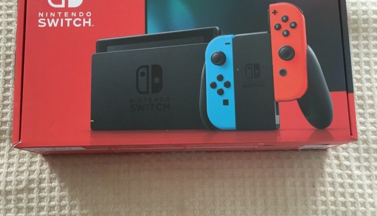 Nintendo Change Neon Purple and Neon Blue Joy-Con Console