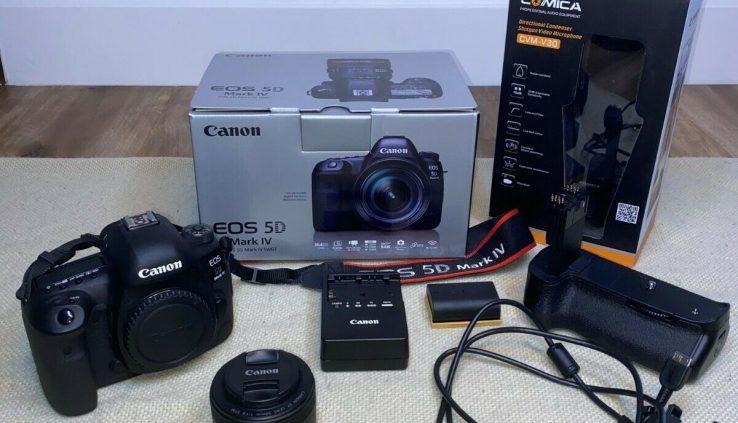 Canon EOS 5D Impress IV (WG) 30.4MP Digital SLR Digicam Bundle w/ 50mm Lens
