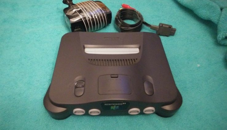 Nintendo 64 Originate Version Charcoal Grey Console (NTSC)