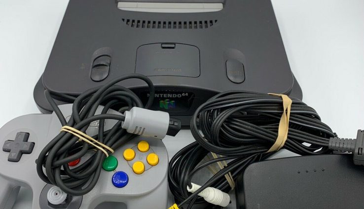 Nintendo 64 Machine And 6 Video games Cleaned And Examined