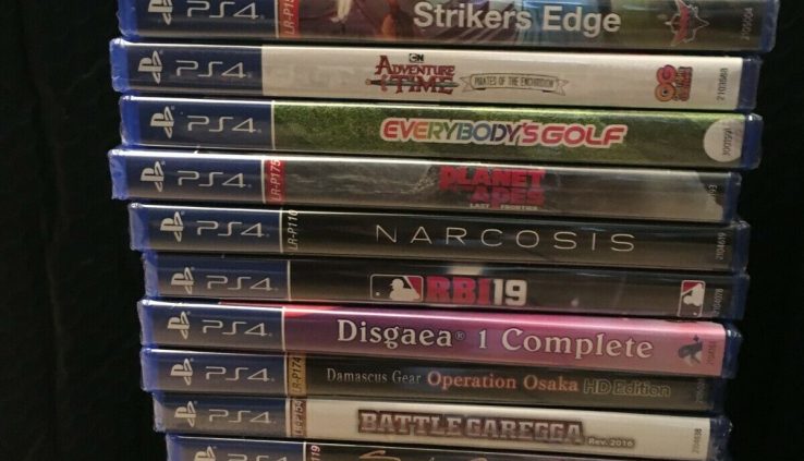 ALL BRAND NEW PLAYSTATION GAMES (PS4) AND ONE XBOX GAME