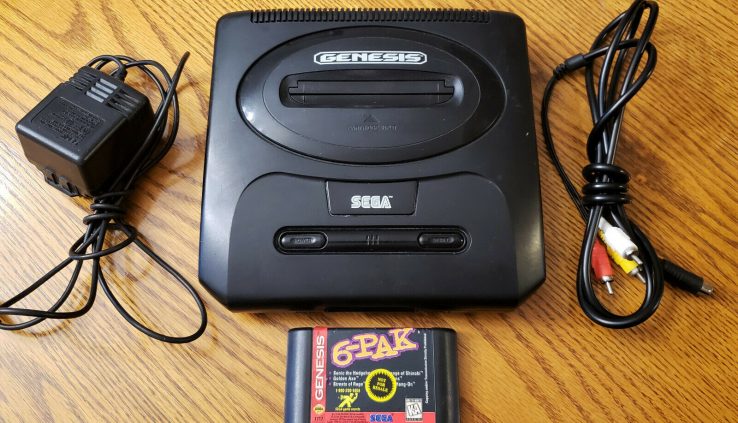 Sega Genesis Mannequin 2 Machine Console, 6 Pak, No Controllers – Tested – Snappy Ship