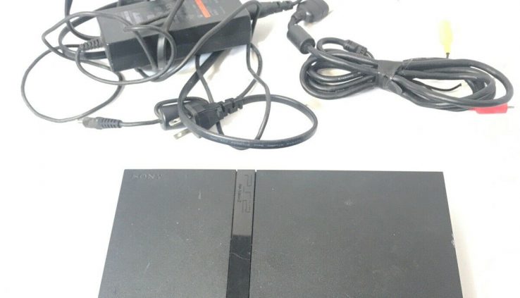 OEM Sony PS2 SLIM Video Game System Gaming Bundle Console Region Playstation