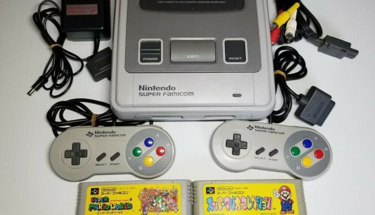 US vendor Nintendo Effective Famicom Console bundle Effective Mario World unique place batt.