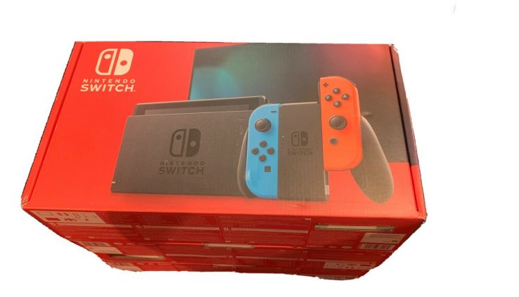 NEW Nintendo Switch Console 32GB Purple Blue Joy-Cons SHIPS TODAY!