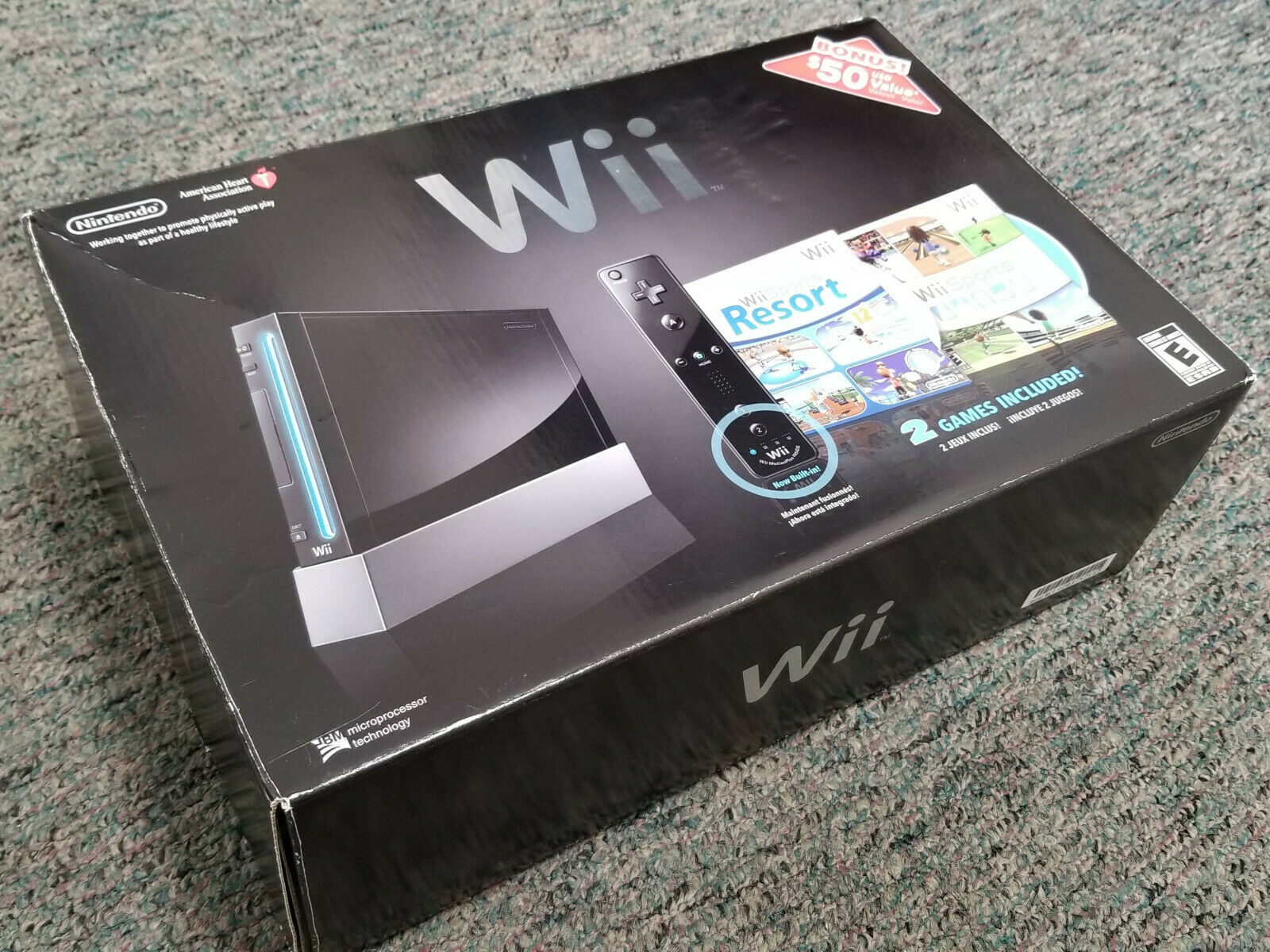 Usual Nintendo Wii Console Machine Box - EMPTY RETAIL BOX ONLY ...