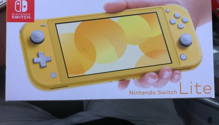 Nintendo Switch Lite Yellow BRAND NEW with Tomtoc Protective Case Dwelling