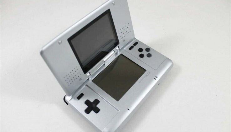 Well-liked Silver Nintendo DS Handheld Machine