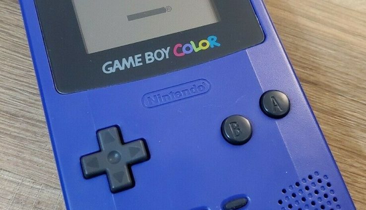 Nintendo Sport Boy Color GBC Grape Purple System Very most attention-grabbing Situation New Show